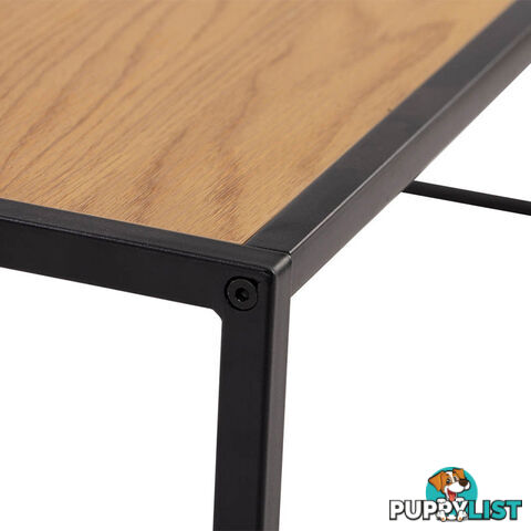 BRADFORD Coffee Table 100cm - Natural & Black - 133043 - 9334719000541