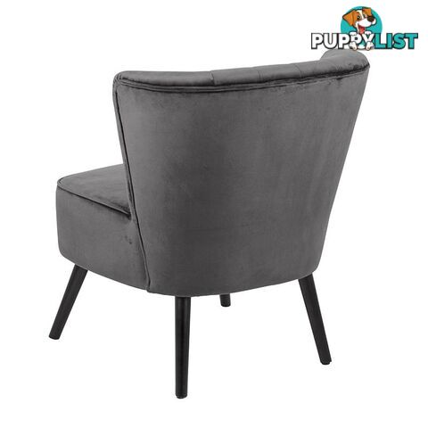 LEILA Lounge Chair - Dark Grey - AC-0000083362 - 5713941083005
