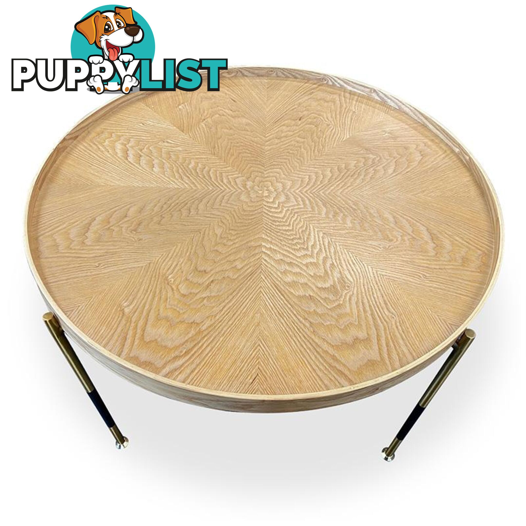 DELTA Round Coffee Table 65cm - Ash - HL-MK5479-B - 9334719010663