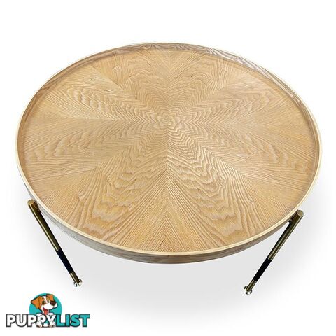 DELTA Round Coffee Table 65cm - Ash - HL-MK5479-B - 9334719010663