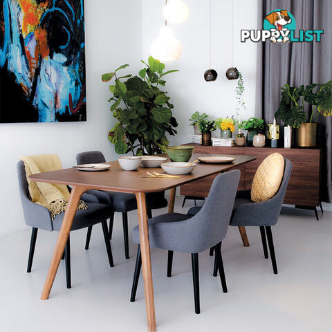 CAITLIN Dining Chair - Dim Grey - 241137 - 9334719008332