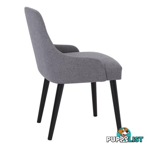 CAITLIN Dining Chair - Dim Grey - 241137 - 9334719008332