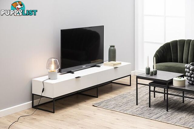 SVANA TV Entertainment Unit - 200cm - White - AC-H000020360 - 5713941037756