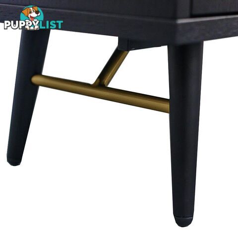 RANIA Coffee Table 120cm - Black - MI-BH664-CT - 9334719007656