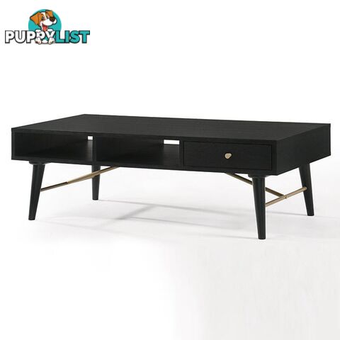 RANIA Coffee Table 120cm - Black - MI-BH664-CT - 9334719007656