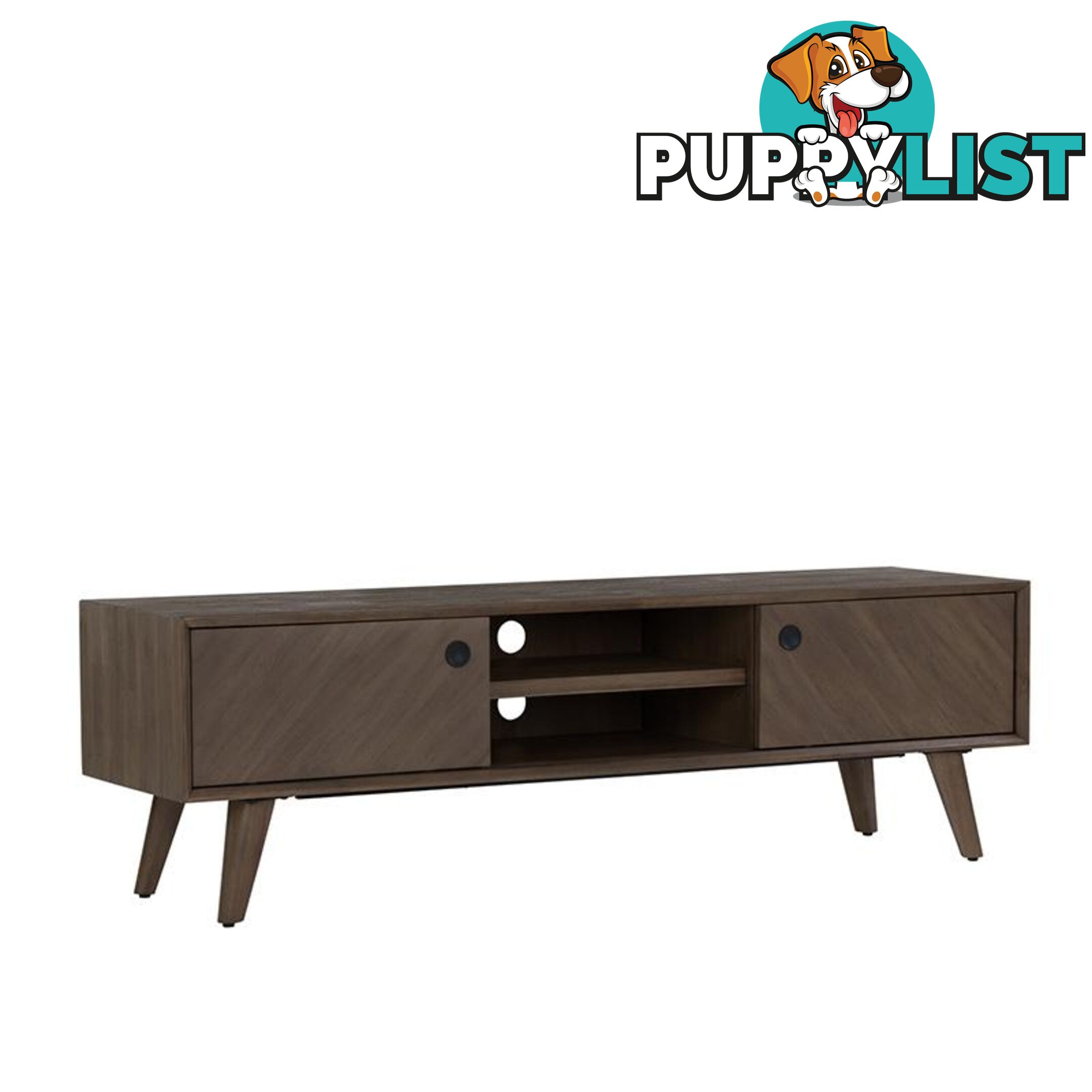 TORRELL 165cm TV Entertainment Unit - Woodline Mocha - 335010 - 9334719010625