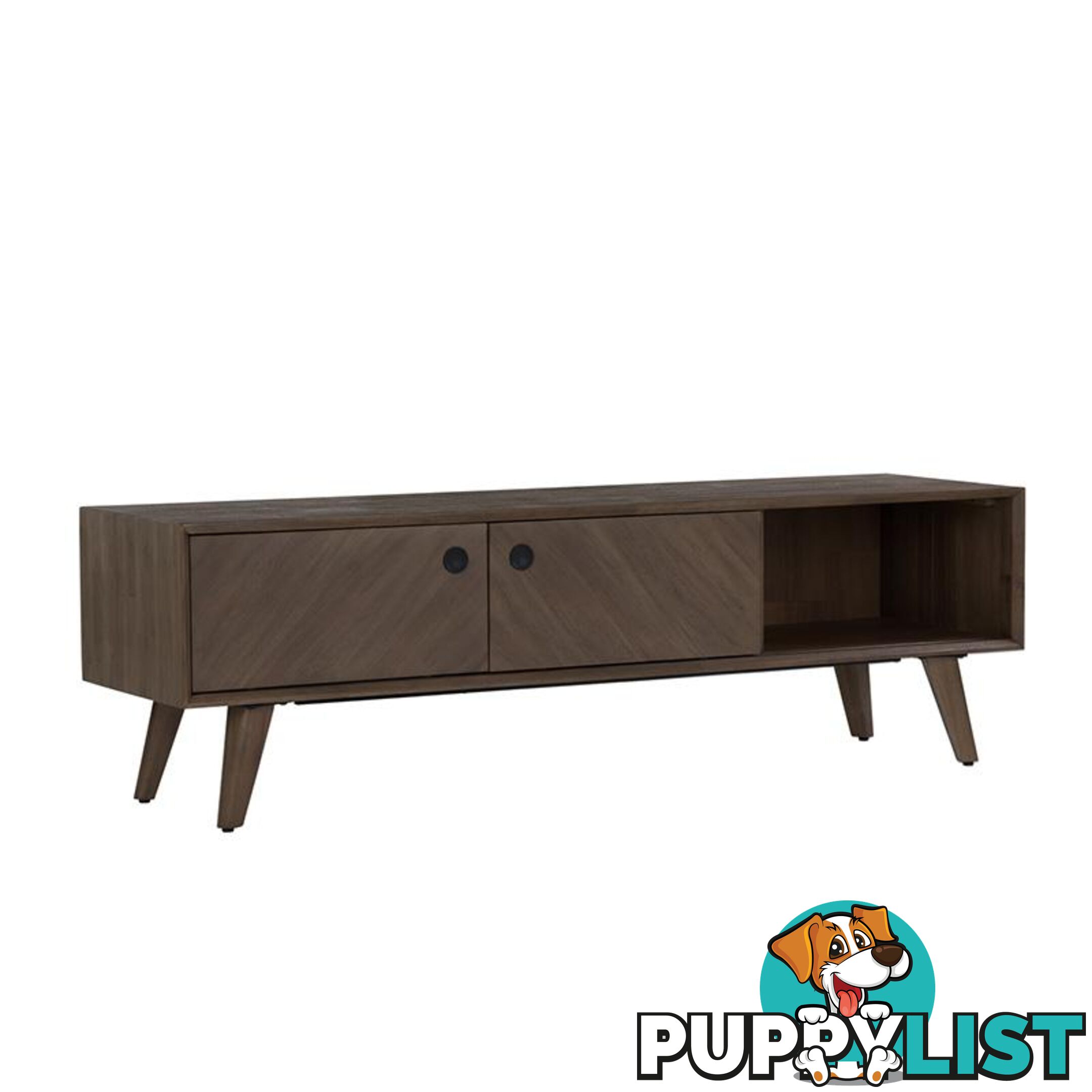 TORRELL 165cm TV Entertainment Unit - Woodline Mocha - 335010 - 9334719010625