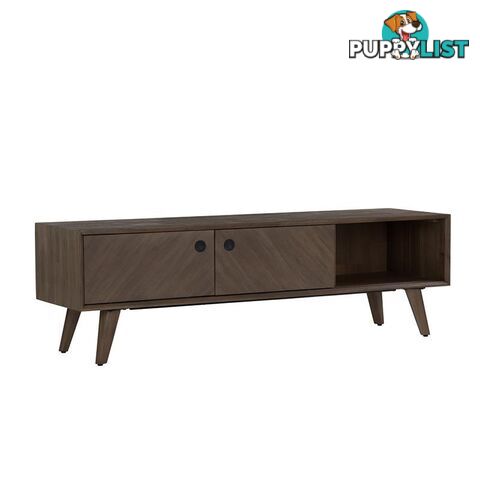 TORRELL 165cm TV Entertainment Unit - Woodline Mocha - 335010 - 9334719010625