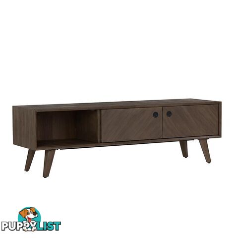 TORRELL 165cm TV Entertainment Unit - Woodline Mocha - 335010 - 9334719010625