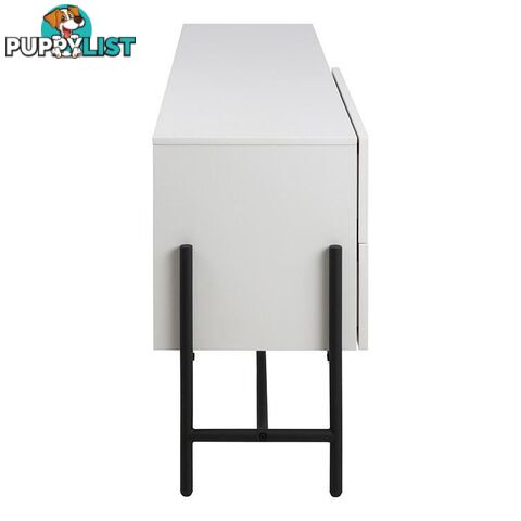 MOGEN Sideboard 185cm - White & Black - AC-H000018851 - 5713941044075