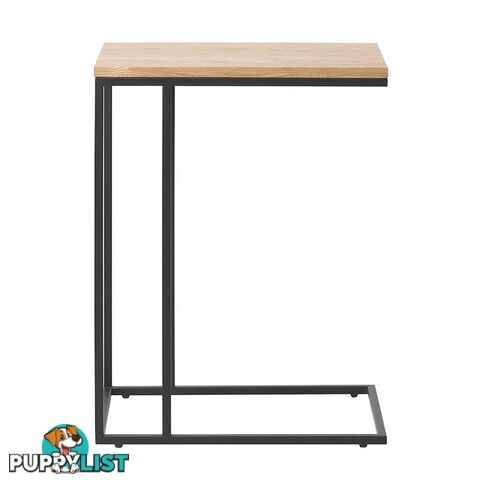 RIVOLI Laptop Table - Natural Oak / Black - 43391020 - 5704745097282