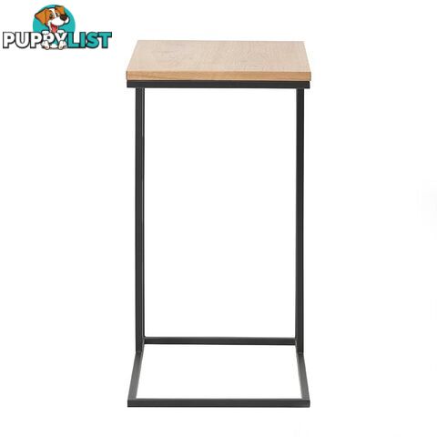 RIVOLI Laptop Table - Natural Oak / Black - 43391020 - 5704745097282