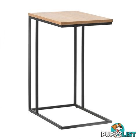 RIVOLI Laptop Table - Natural Oak / Black - 43391020 - 5704745097282