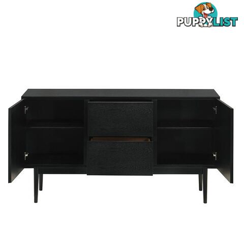 FANGO Sideboard 150cm - Black - IVS-5188 - 9334719007465