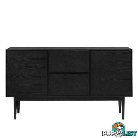 FANGO Sideboard 150cm - Black - IVS-5188 - 9334719007465