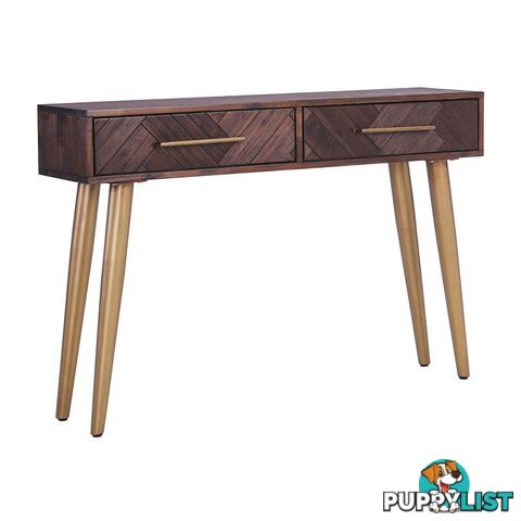 SIVAN Console Table 120cm Acacia Solid Wood - Brown - 134011 - 9334719005263