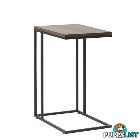 RIVOLI Laptop Table - Smoked Oak / Black - 43393020 - 5704745097299