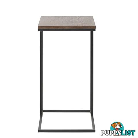 RIVOLI Laptop Table - Smoked Oak / Black - 43393020 - 5704745097299