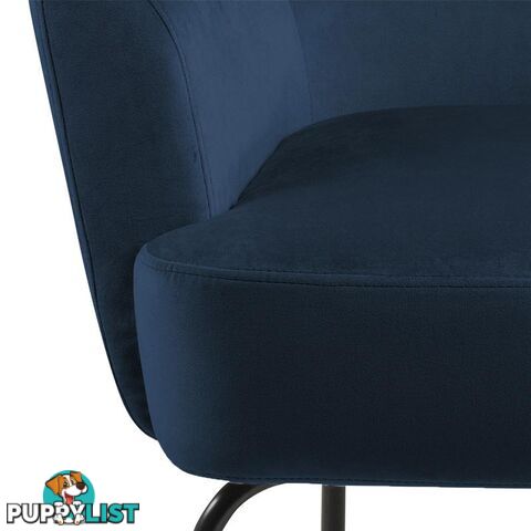 MONROE Lounge Chair - Navy Blue - AC-0000090654 - 5713941165848