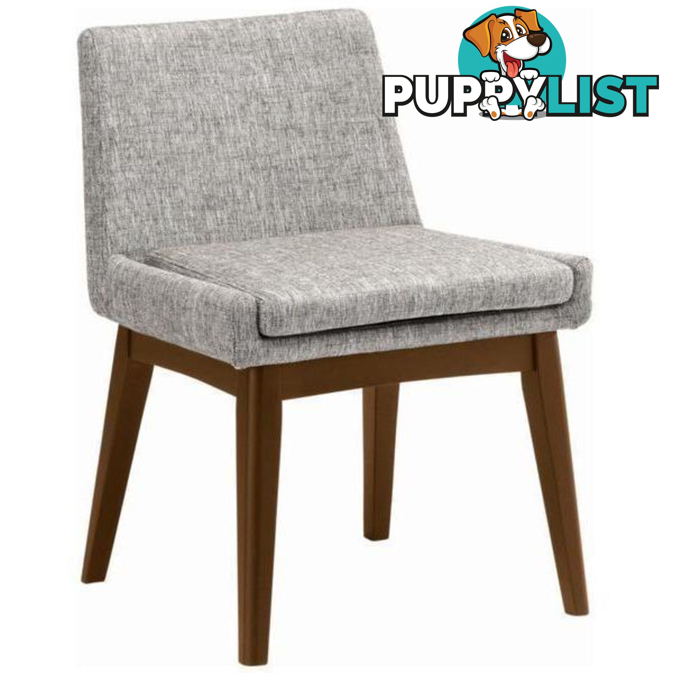 MAYA Dining Chair - Cocoa + Pebble Grey - MAYA_DC109-6005 - 9334719003092