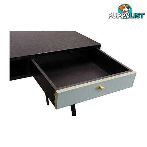 OMARI Study Desk 117cm - Black & Green - DI-J3496 - 9334719001692