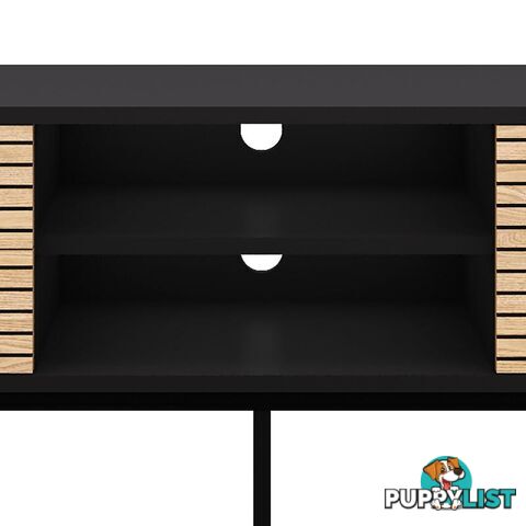 ODENCE Entertainment TV Unit - 150cm - Natural & Black - AS-ODENCETU01 - 9334719010960