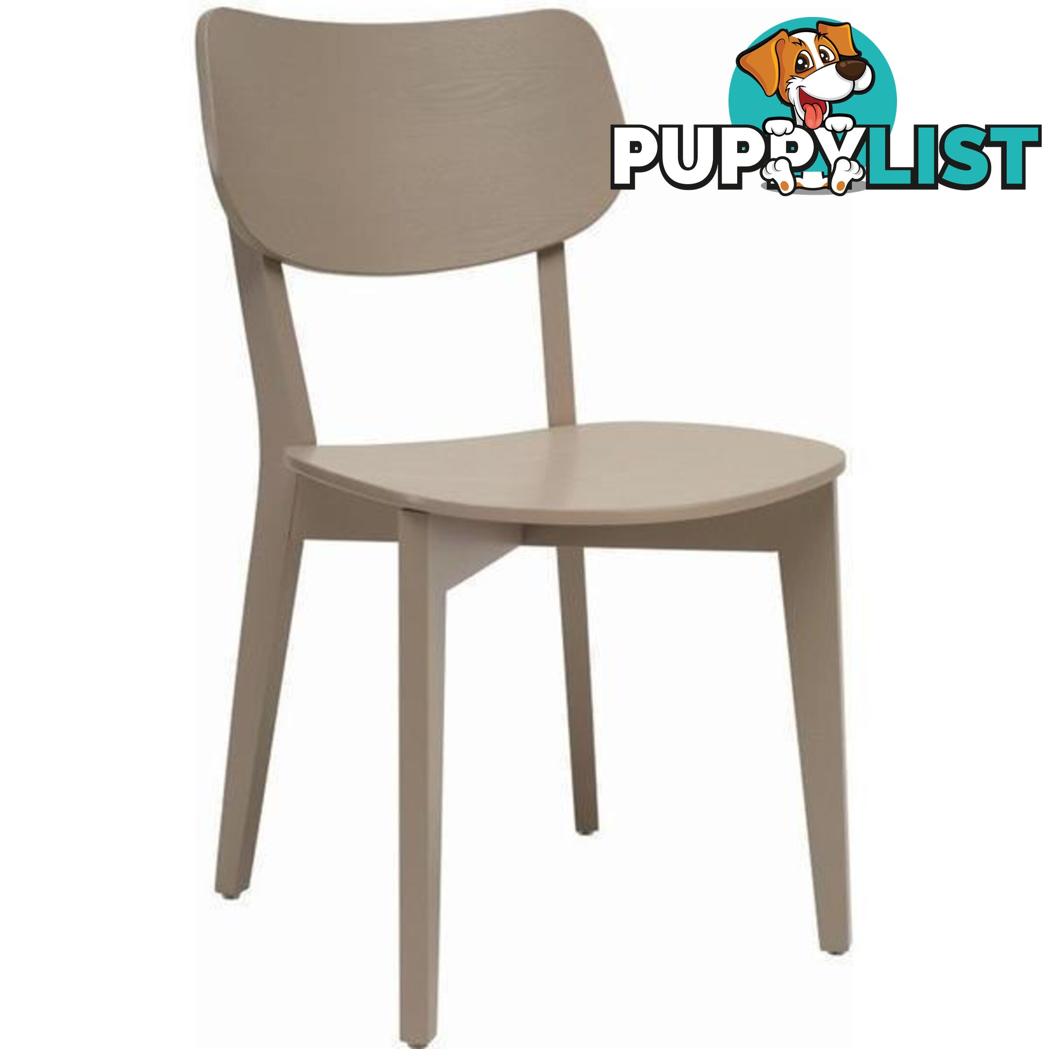 GABBY Dining Chair - Taupe Grey - 24092650 - 9334719007748