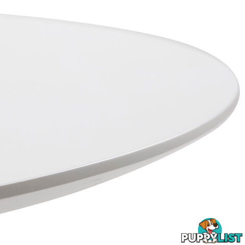 TITAN Round Dining Table 80cm - White - AC-H000021272 - 5713941186621