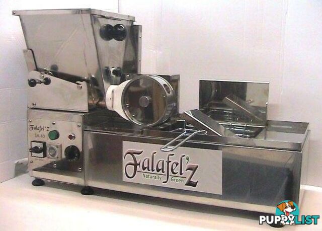 NEW COMMERCIAL AUTOMATIC FALAFEL MACHINE BALL MAKER ELECTRIC DEEP FRYER SA10 - SA10