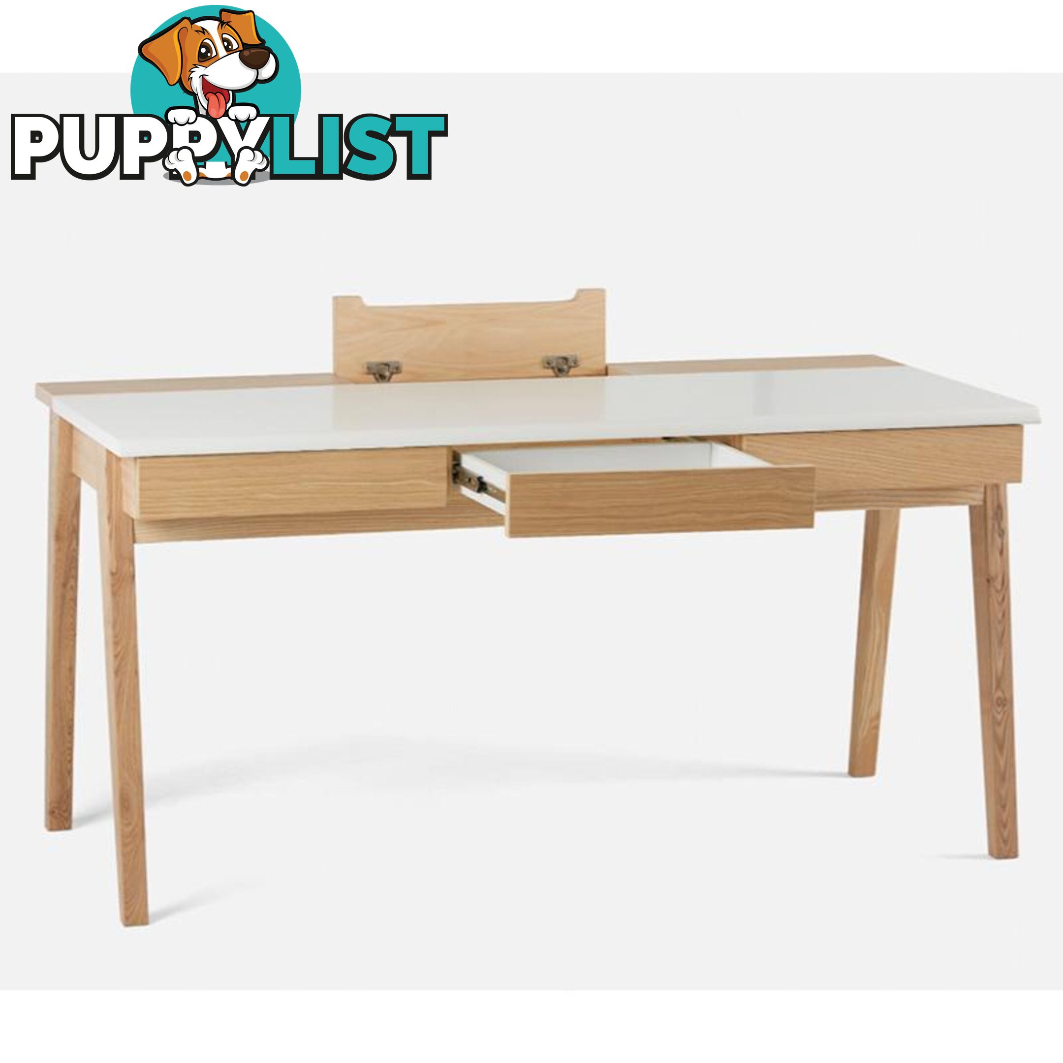 DEXTER Study Desk 1.5M - White - LI-NS5792 - 9334719002903