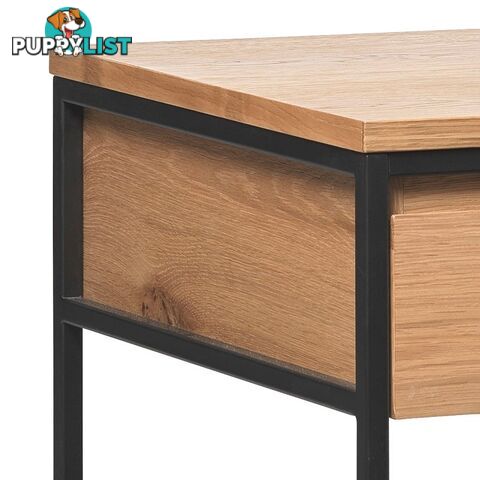 RIVOLI Side Table - Natural Oak / Black - 43371020 - 5704745097220