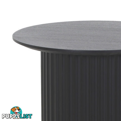 TULLY Round Side Table 45cm - Black - DI-J5814B-2 - 9334719012001