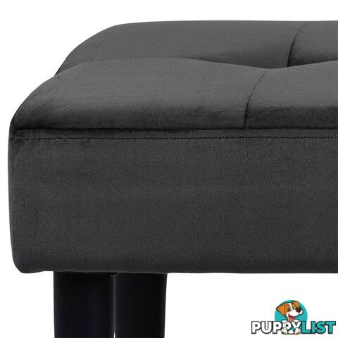 GASTON Bench Seat 140cm - Dark Grey - AC-0000092336 - 5713941107848