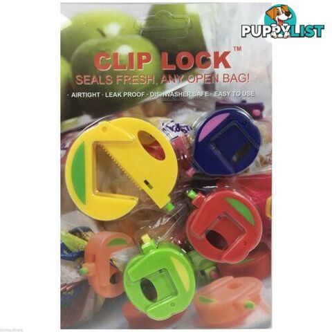 4pc Airtight Seal Food Bag Storage Sealing Clips Plastic Bags Ziplock Clip - KPL-001 - 9334719002231