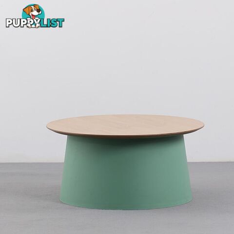 ZEEBA Coffee Table 69cm - Green & Natural - BB-299M-GR - 9334719010991