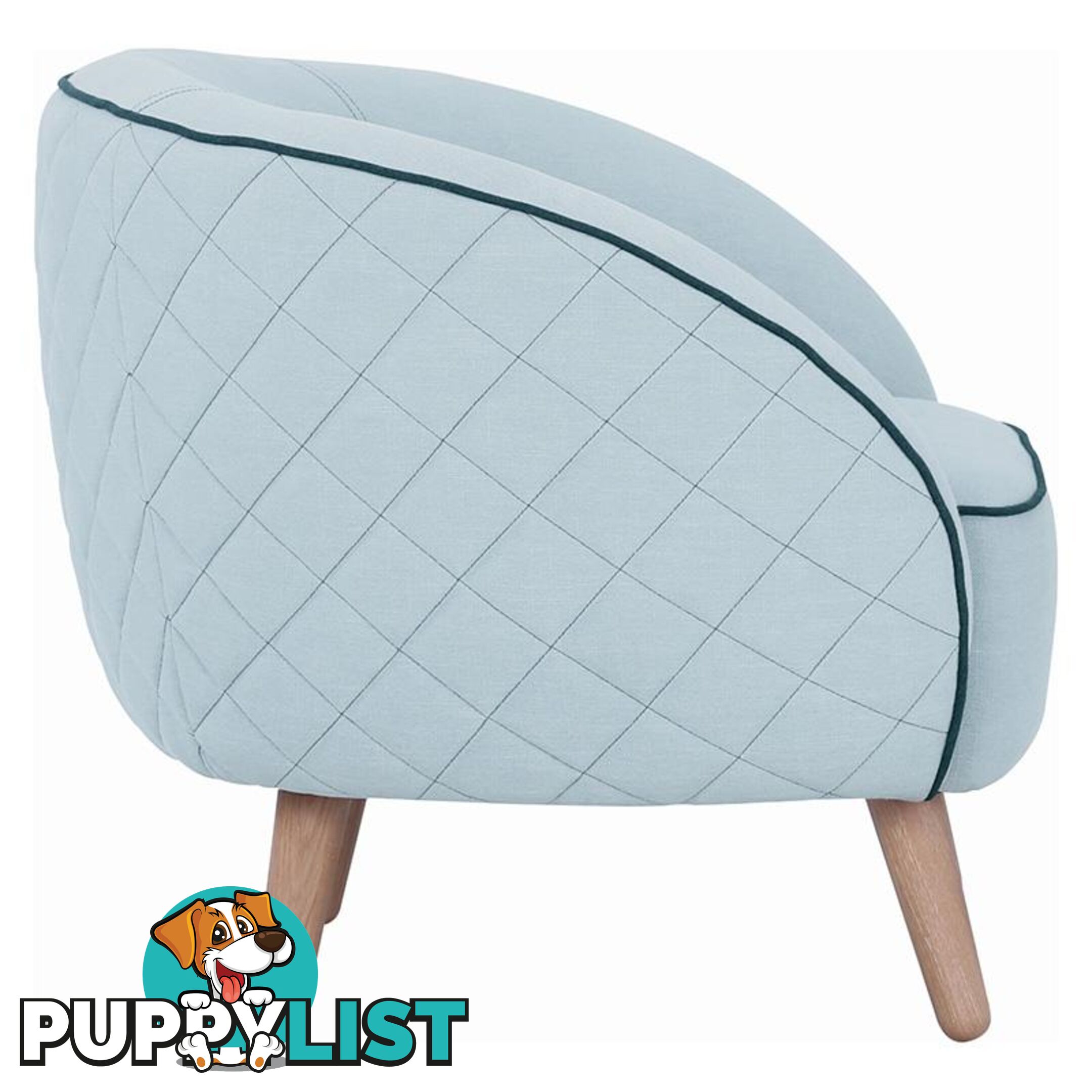 BRAT Lounge Chair - Aquamarine - 231112 - 9334719006192