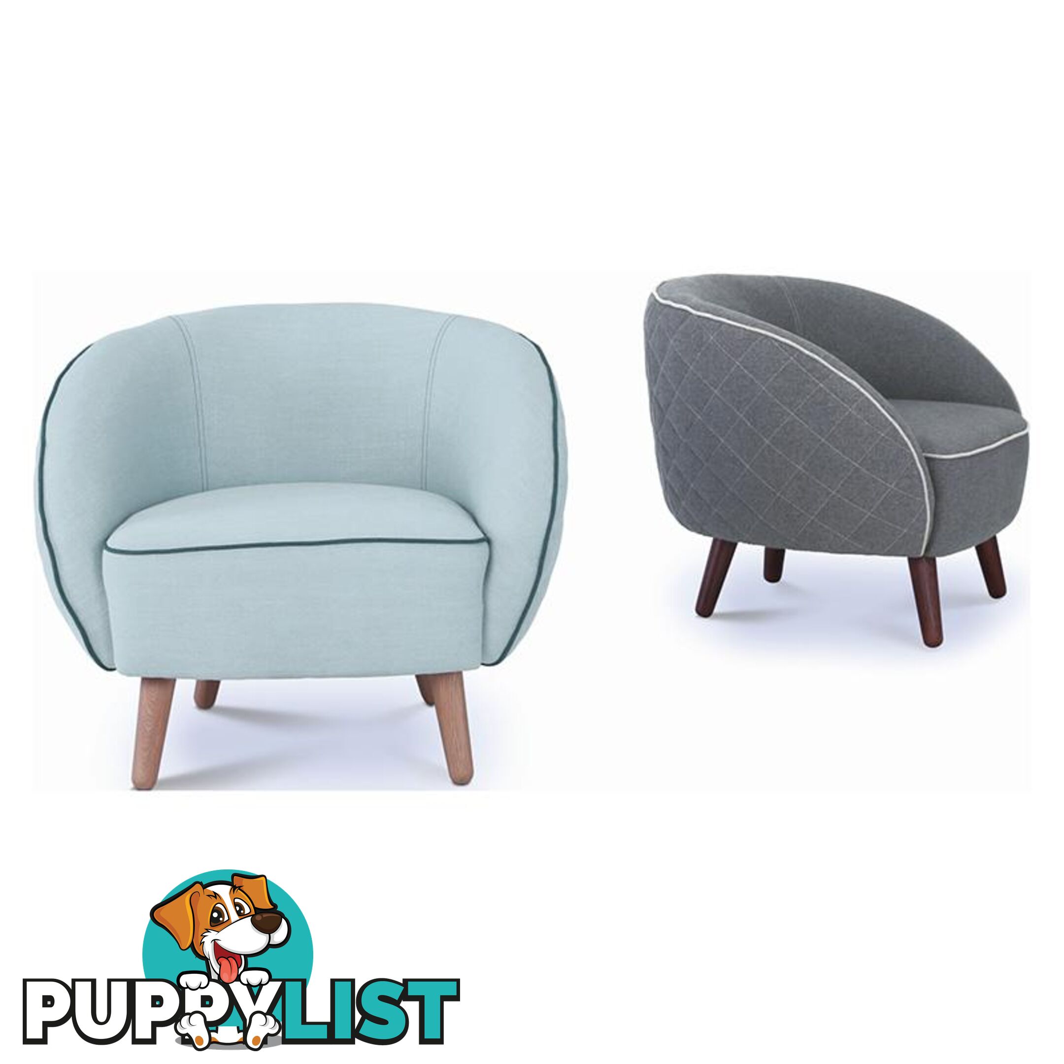 BRAT Lounge Chair - Aquamarine - 231112 - 9334719006192