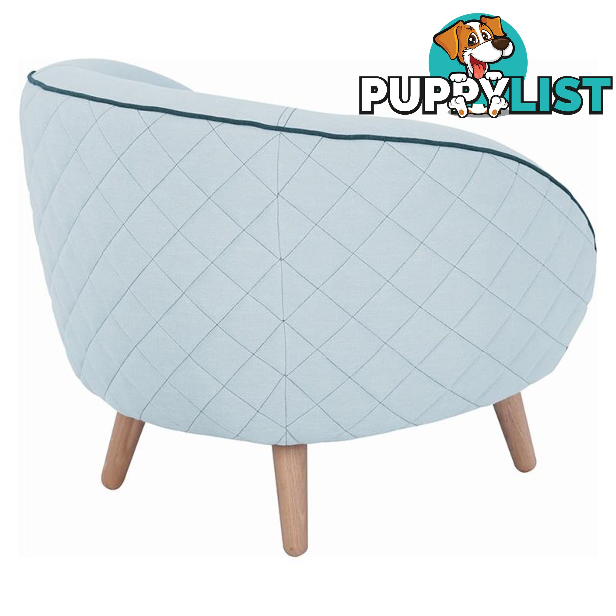 BRAT Lounge Chair - Aquamarine - 231112 - 9334719006192