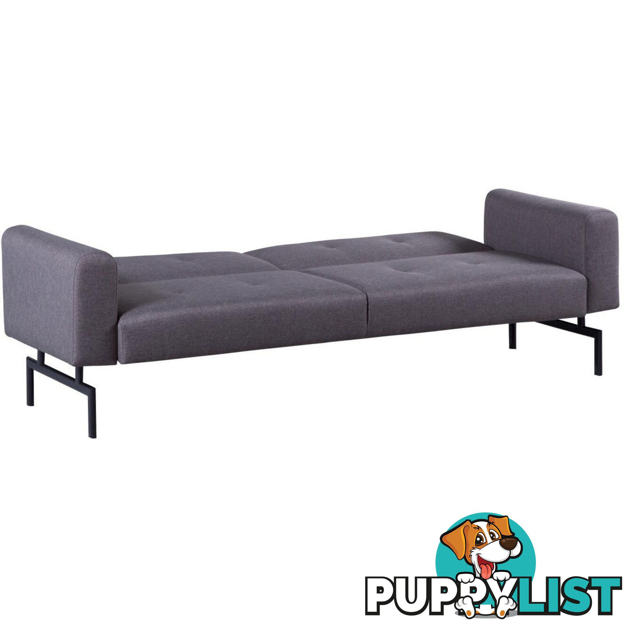 LEXI 3 Seater Sofa Bed - Grey - MS-SP115 - 9334719006567