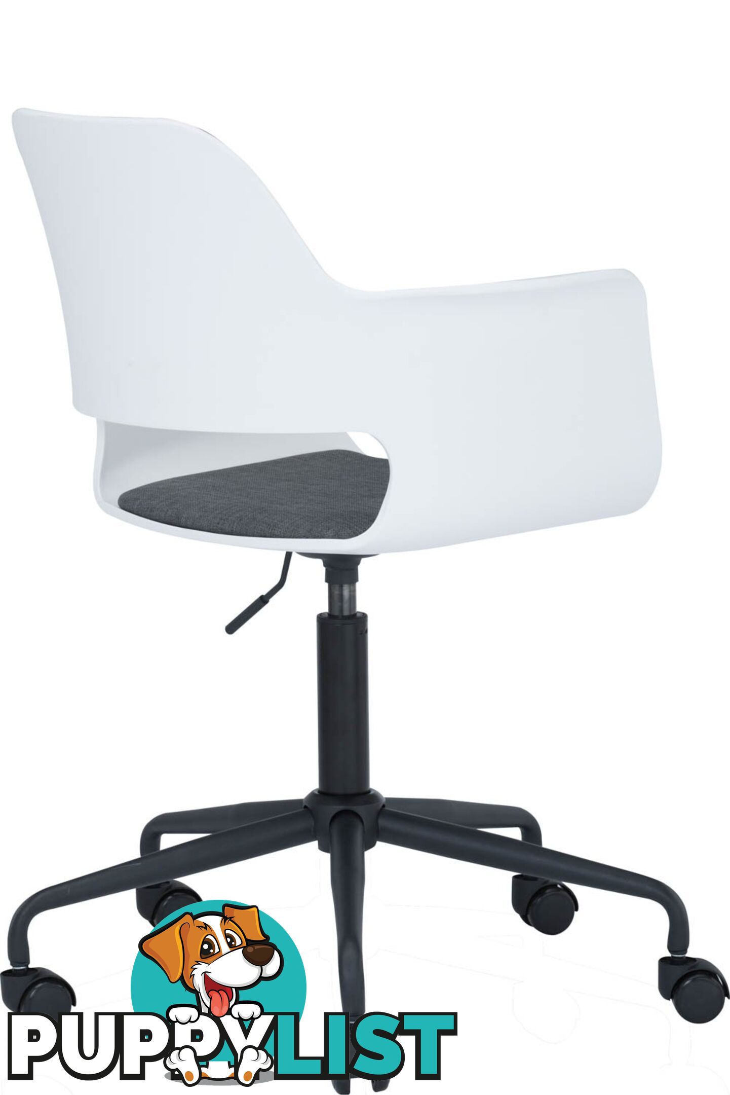 LAXMI Swivel Chair - White - 221002 - 9334719005911