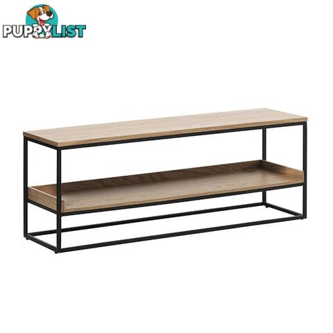 RIVOLI Bench 120cm - Natural/ Black - 43341020 - 5704745097091