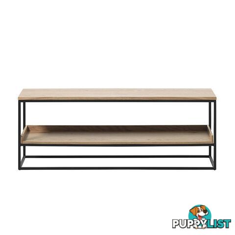 RIVOLI Bench 120cm - Natural/ Black - 43341020 - 5704745097091