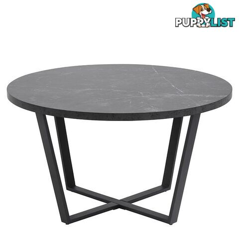 LOTTA Round Coffee Table 77cm - Black - AC-0000085723 - 5713941108142