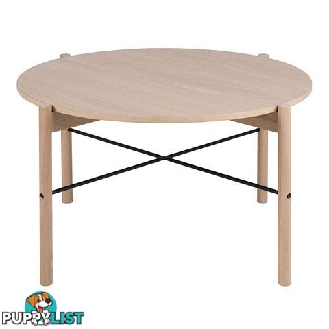 ANTAL Round Coffee Table 80cm - Oak - AC-0000076569 - 5713941005144