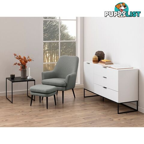 SVANA Sideboard 134cm - White - AC-H000020357 - 5713941089670