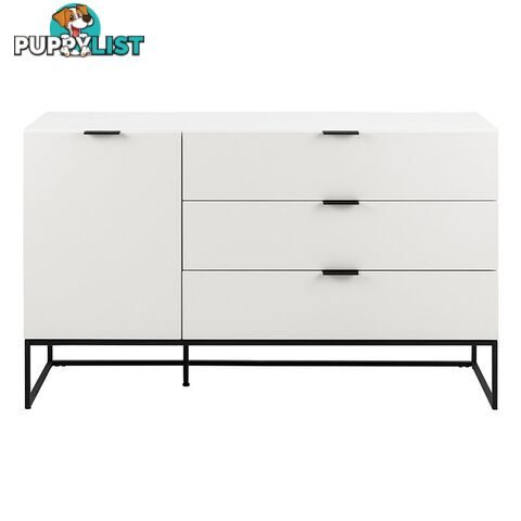 SVANA Sideboard 134cm - White - AC-H000020357 - 5713941089670