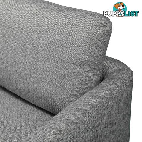 TIANA 3 Seater Sofa With Left Chaise - Grey - HD-2188-L - 9334719004785