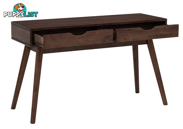 LAMAR Console Table with 2 Drawers 122cm - Walnut - 134044 - 9334719000602