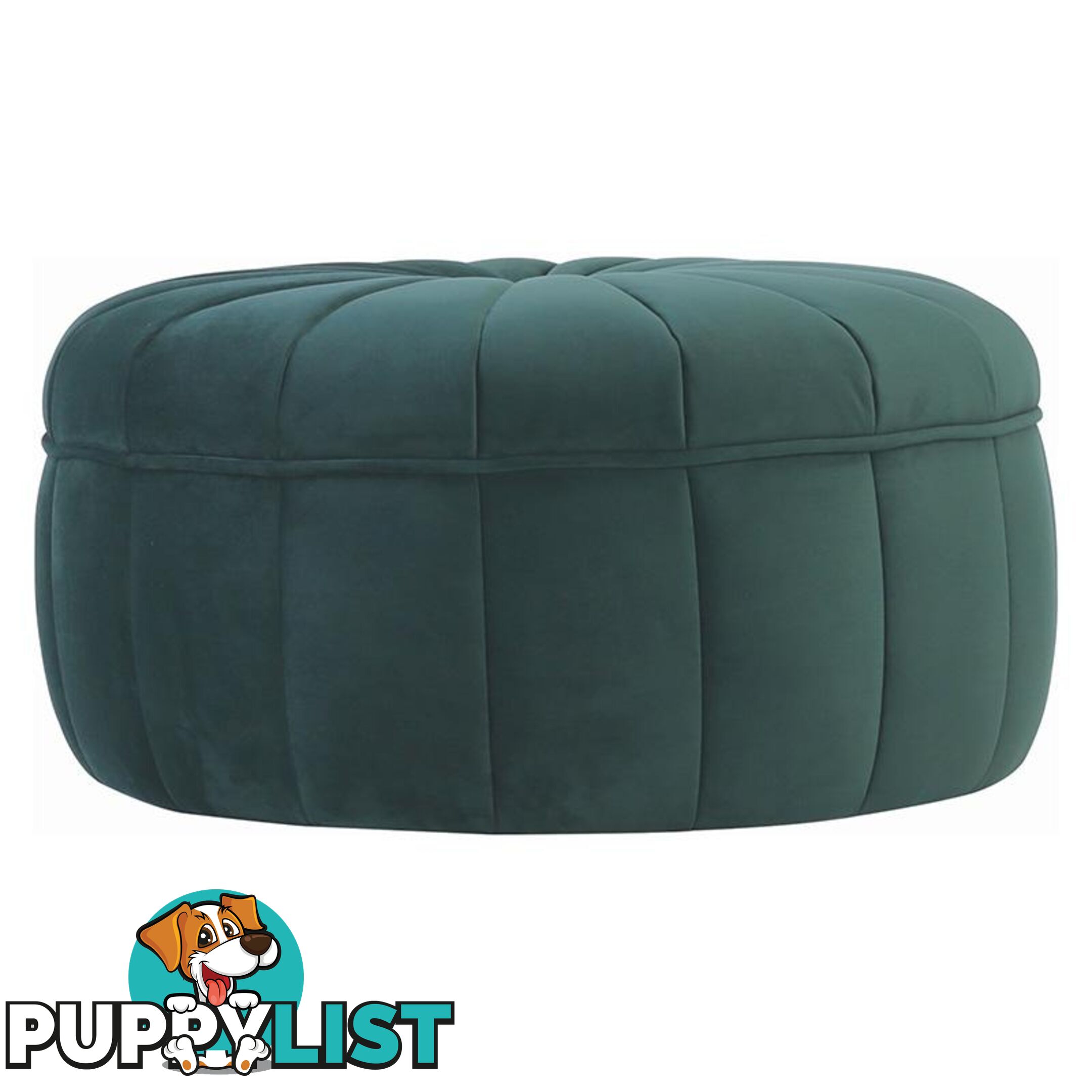 PROBE Ottoman 87cm - Dark Green Colour - 236043 - 9334719007113