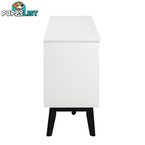 SABINE Sideboard 180cm - White/Black - AC-91721-2 - 5705994999648